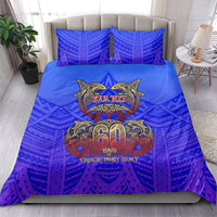 Personalized Polynesian 60th Birthday Bedding Set Polynesian Tribal Art Vintage Ocean Pattern TS04 - Polynesian Pride