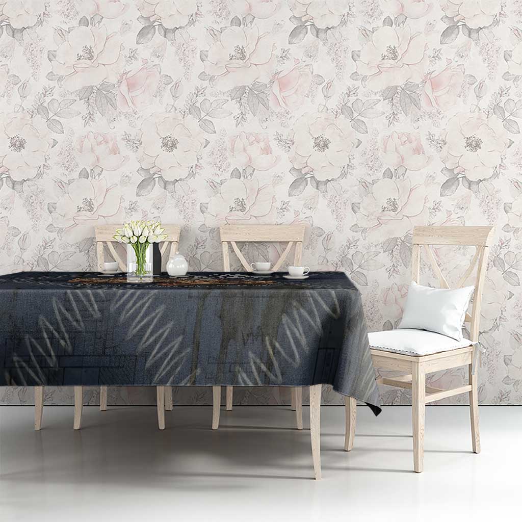 New Zealand She’ll Be Right Tablecloth NZ Slang No. 8 Wire Map Pattern TS04 - Polynesian Pride