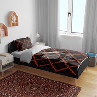 Tu Meke Maori New Zealand Slang Bedding Set with Glow Neon Step Style TS04 - Polynesian Pride