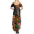 Polynesian Rottweiler Summer Maxi Dress Polynesian Pattern And Rottweiler TS04 - Polynesian Pride