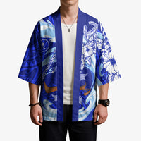 Chuuk Micronesian Roots Kimono Polynesian Tribal Pattern Hibiscus Flower And Stingray Art TS04 - Polynesian Pride