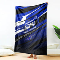 Kosrae Deep Sea Scuba Diving Blanket Blue Hole Beneath The Surface Coral Reef Graphic Art TS04 - Polynesian Pride