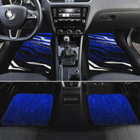 Kosrae Deep Sea Scuba Diving Car Mats Blue Hole Beneath The Surface Coral Reef Graphic Art TS04 Set 4pcs Blue Black - Polynesian Pride