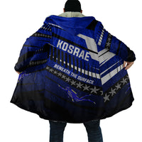 Kosrae Deep Sea Scuba Diving Cloak Blue Hole Beneath The Surface Coral Reef Graphic Art TS04 - Polynesian Pride