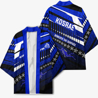 Kosrae Deep Sea Scuba Diving Kimono Blue Hole Beneath The Surface Coral Reef Graphic Art TS04 - Polynesian Pride