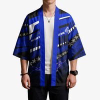 Kosrae Deep Sea Scuba Diving Kimono Blue Hole Beneath The Surface Coral Reef Graphic Art TS04 - Polynesian Pride
