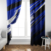 Kosrae Deep Sea Scuba Diving Window Curtain Blue Hole Beneath The Surface Coral Reef Graphic Art TS04 - Polynesian Pride