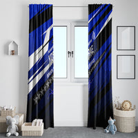 Kosrae Deep Sea Scuba Diving Window Curtain Blue Hole Beneath The Surface Coral Reef Graphic Art TS04 - Polynesian Pride