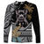 Polynesian Pitbull Long Sleeve Shirt Polynesian Pattern And Pitbull TS04 - Polynesian Pride