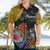 Hawaii Polynesian Hawaiian Shirt Turtles and Hibiscus Flower Gradient Pattern TS04 - Polynesian Pride