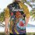 Hawaii Polynesian Hawaiian Shirt Turtles and Hibiscus Flower Gradient Pattern TS04 - Polynesian Pride