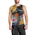 Hawaii Polynesian Men Tank Top Turtles and Hibiscus Flower Gradient Pattern TS04 - Polynesian Pride