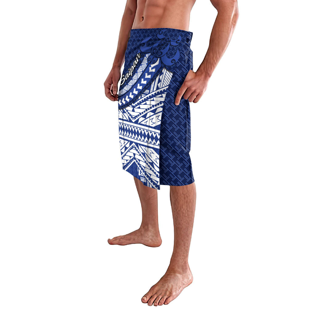 Northern Mariana Islands Saipan Lavalava Polynesian Tribal Pattern - Commonwealth Seal Art TS04 - Polynesian Pride