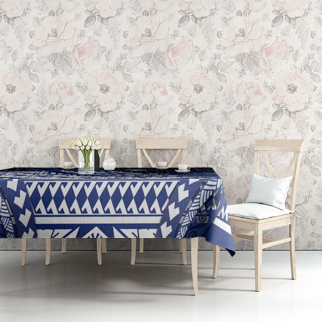 Northern Mariana Islands Saipan Tablecloth Polynesian Tribal Pattern - Commonwealth Seal Art TS04 - Polynesian Pride