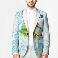 Saipan CMNI Blazer Polynesian Northern Mariana Islands Fruit Dove Watercolor TS04 - Polynesian Pride