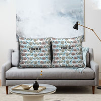 Personalized Masefau American Samoa Pillow Cover Vintage Whale Hibiscus Ocean Waves TS04 - Polynesian Pride