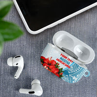 Personalized American Samoa Masefau AirPods Case Hibiscus Tropical Floral Whale Polynesian Tribal Pattern TS04 - Polynesian Pride