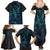 Polynesian Whale Family Matching Summer Maxi Dress and Hawaiian Shirt TS04 - Polynesian Pride