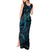 Polynesian Whale Tank Maxi Dress TS04 - Polynesian Pride