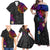 Turtle and Plumeria - Polynesian Family Matching Off Shoulder Maxi Dress and Hawaiian Shirt TS04 - Polynesian Pride