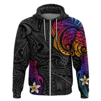 Turtle and Plumeria - Polynesian Hoodie TS04 - Polynesian Pride