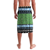 Micronesia Christmas Lavalava with Santa Turtle Coral Reef and Holiday Ocean Pattern TS04 - Polynesian Pride