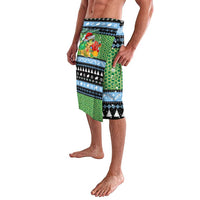 Micronesia Christmas Lavalava with Santa Turtle Coral Reef and Holiday Ocean Pattern TS04 - Polynesian Pride
