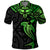 Polynesian Polo Shirt Hammerhead Shark Tribal Pattern Black Green Version TS04 Black/Green - Polynesian Pride