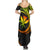 Hawaii Kanaka Maoli Summer Maxi Dress Polynesian Tornado Infusion Gradient TS04 - Polynesian Pride