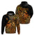 Zodiac Scorpio Hoodie Polynesian in Orange TS04 - Polynesian Pride