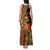 Zodiac Scorpio Tank Maxi Dress Polynesian in Orange TS04 - Polynesian Pride