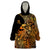 Zodiac Scorpio Wearable Blanket Hoodie Polynesian in Orange TS04 One Size Orange - Polynesian Pride