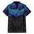 Polynesian Ray Pattern Family Matching Off Shoulder Long Sleeve Dress and Hawaiian Shirt TS04 - Polynesian Pride