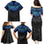 Polynesian Ray Pattern Family Matching Puletasi Dress and Hawaiian Shirt TS04 - Polynesian Pride