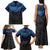 Polynesian Ray Pattern Family Matching Tank Maxi Dress and Hawaiian Shirt TS04 - Polynesian Pride