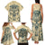 Polynesian Family Matching Tank Maxi Dress and Hawaiian Shirt Warrior Skull with Tribal Patterns Tattoo Design TS04 - Polynesian Pride