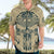 Polynesian Hawaiian Shirt Warrior Skull with Tribal Patterns Tattoo Design TS04 - Polynesian Pride