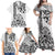 Hawaii Family Matching Off Shoulder Maxi Dress and Hawaiian Shirt with Polynesian Turtle TS04 - Polynesian Pride