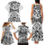 Hawaii Family Matching Tank Maxi Dress and Hawaiian Shirt with Polynesian Turtle TS04 - Polynesian Pride