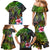 Polynesian Family Matching Mermaid Dress and Hawaiian Shirt Whales and Compass Gradient Pattern TS04 - Polynesian Pride