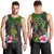 Polynesian Men Tank Top Whales and Compass Gradient Pattern TS04 - Polynesian Pride