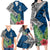 Polynesian Family Matching Long Sleeve Bodycon Dress and Hawaiian Shirt Whale Pattern and Hibiscus Flowers TS04 - Polynesian Pride