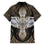 Polynesian Hawaii Tattoo Family Matching Off Shoulder Short Dress and Hawaiian Shirt TS04 - Polynesian Pride