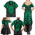 Polynesian Family Matching Summer Maxi Dress and Hawaiian Shirt Abstract Tiki TS04 - Polynesian Pride