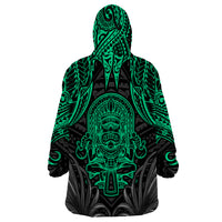 Polynesian Wearable Blanket Hoodie Abstract Tiki TS04 - Polynesian Pride