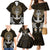 Polynesian Swordfish Family Matching Mermaid Dress and Hawaiian Shirt with Anchor Pattern and Tribal Turtle TS04 - Polynesian Pride