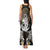 Polynesian Swordfish Tank Maxi Dress with Anchor Pattern and Tribal Turtle TS04 Women Multicolor - Polynesian Pride