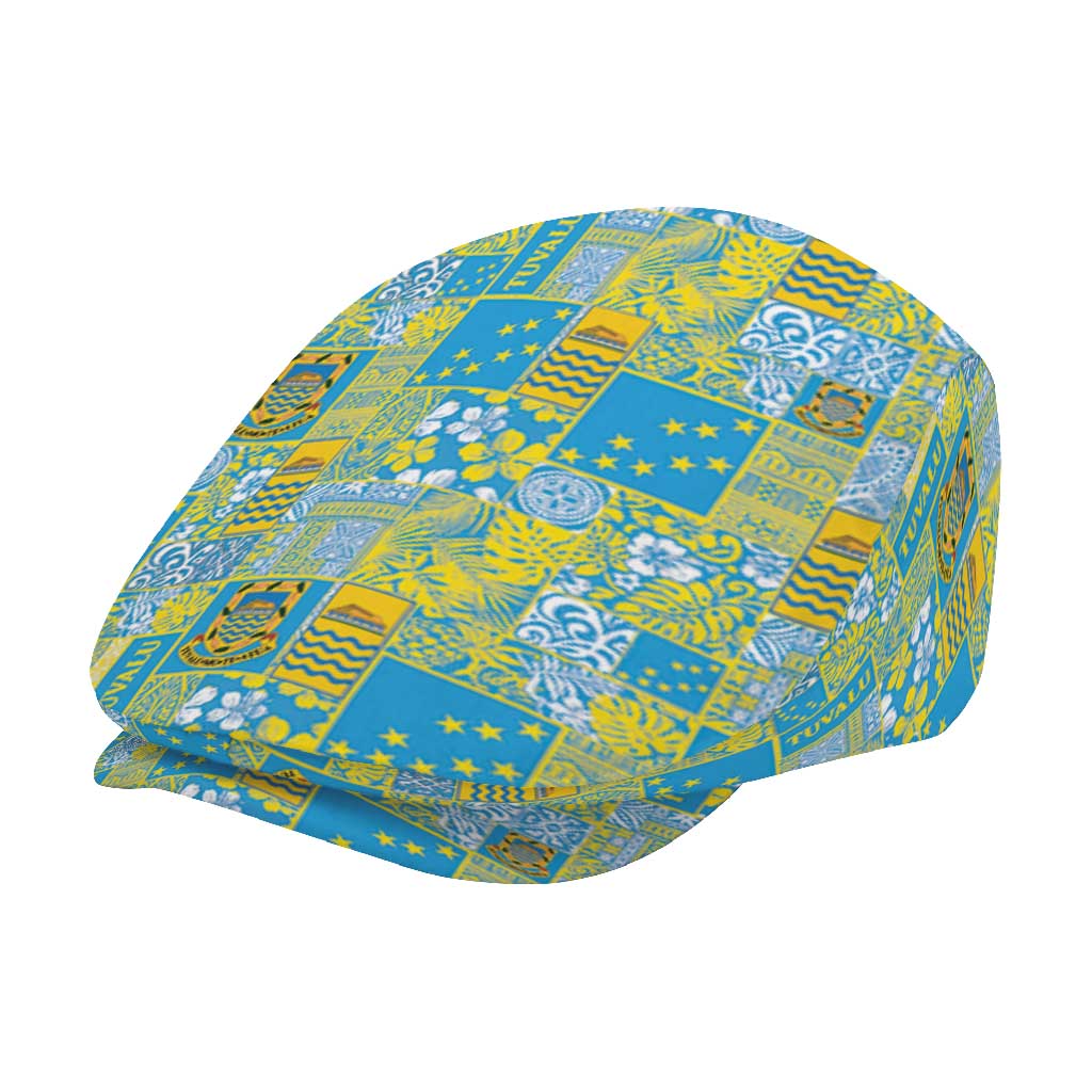 Tuvalu Manuia te Kilisimasi Jeff Hat Pacific Patchwork Xmas Vibes LT9 - Polynesian Pride
