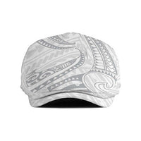 White Sunday Lotu Tamaiti Jeff Hat Polynesian Wave Pastel Gray LT9 Gray - Polynesian Pride