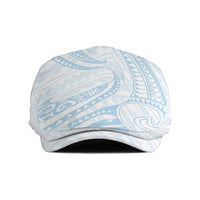 White Sunday Lotu Tamaiti Jeff Hat Polynesian Wave Pastel Sky Blue LT9 Blue - Polynesian Pride